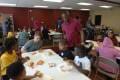 Eating Lunch at Summer Camp