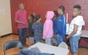 Kids Standing In Line
